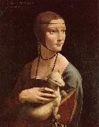 LEONARDO da Vinci, Lady with Ermine